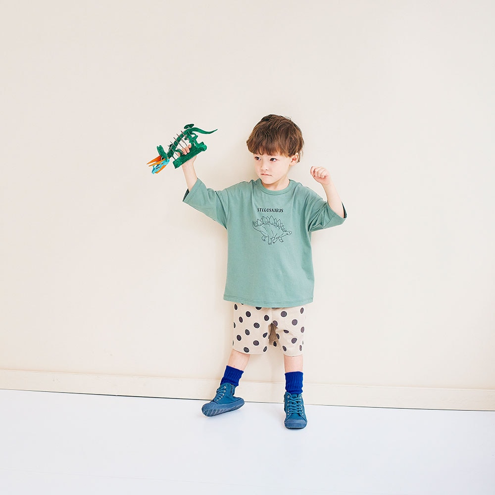 🆕【⭐訂購⭐】  🇯🇵日本直送 🌀輕鬆插圖風格 七分袖Tee(一套5件) 🌀 [PLBA-0026][260303]