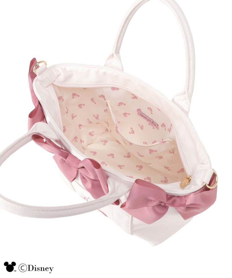 🎀【預訂】Maison de FLEUR x Minnie Ribbon 2-Way Tote Bag