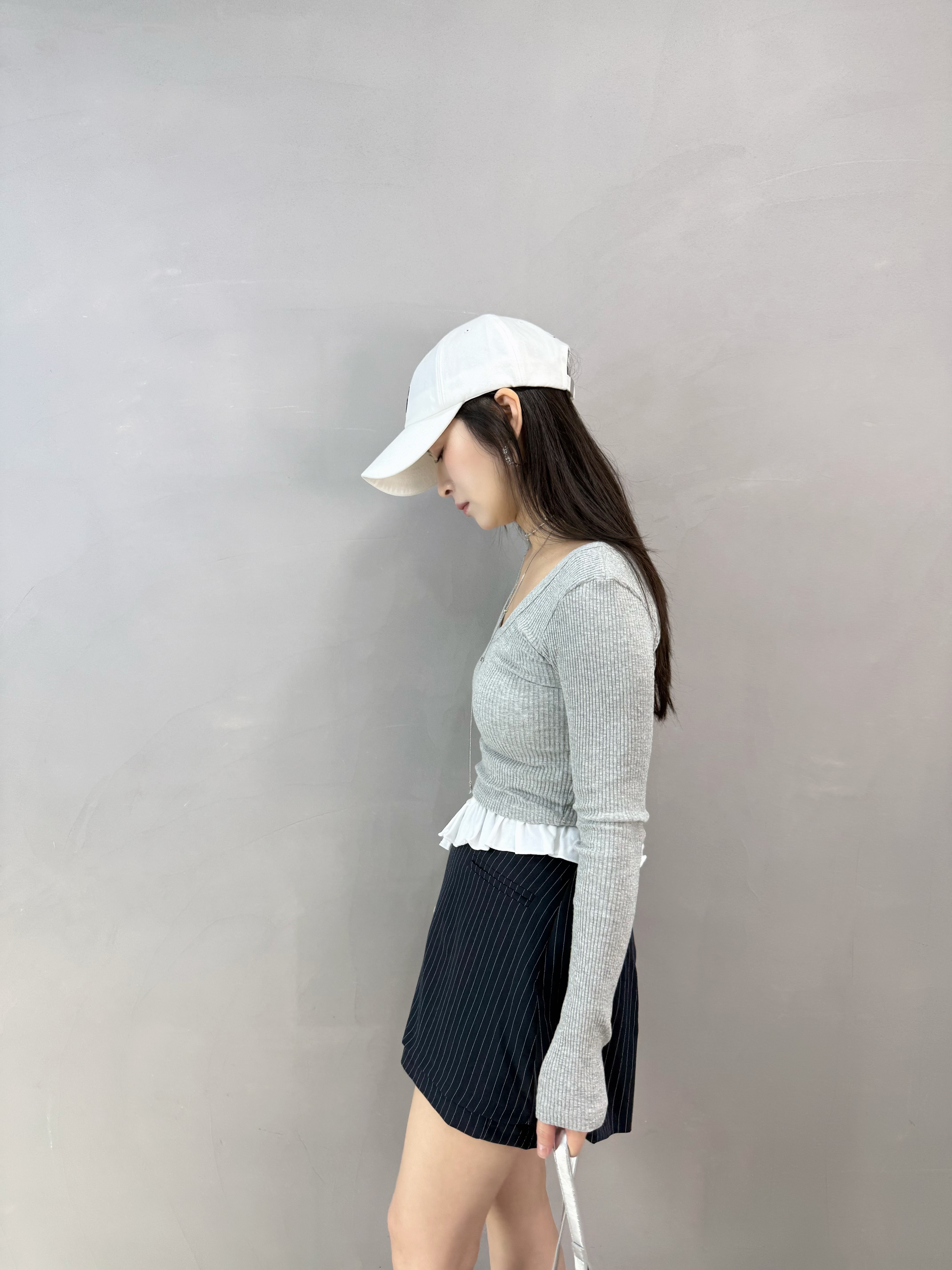 H68 吊帶ruffle Bra Top