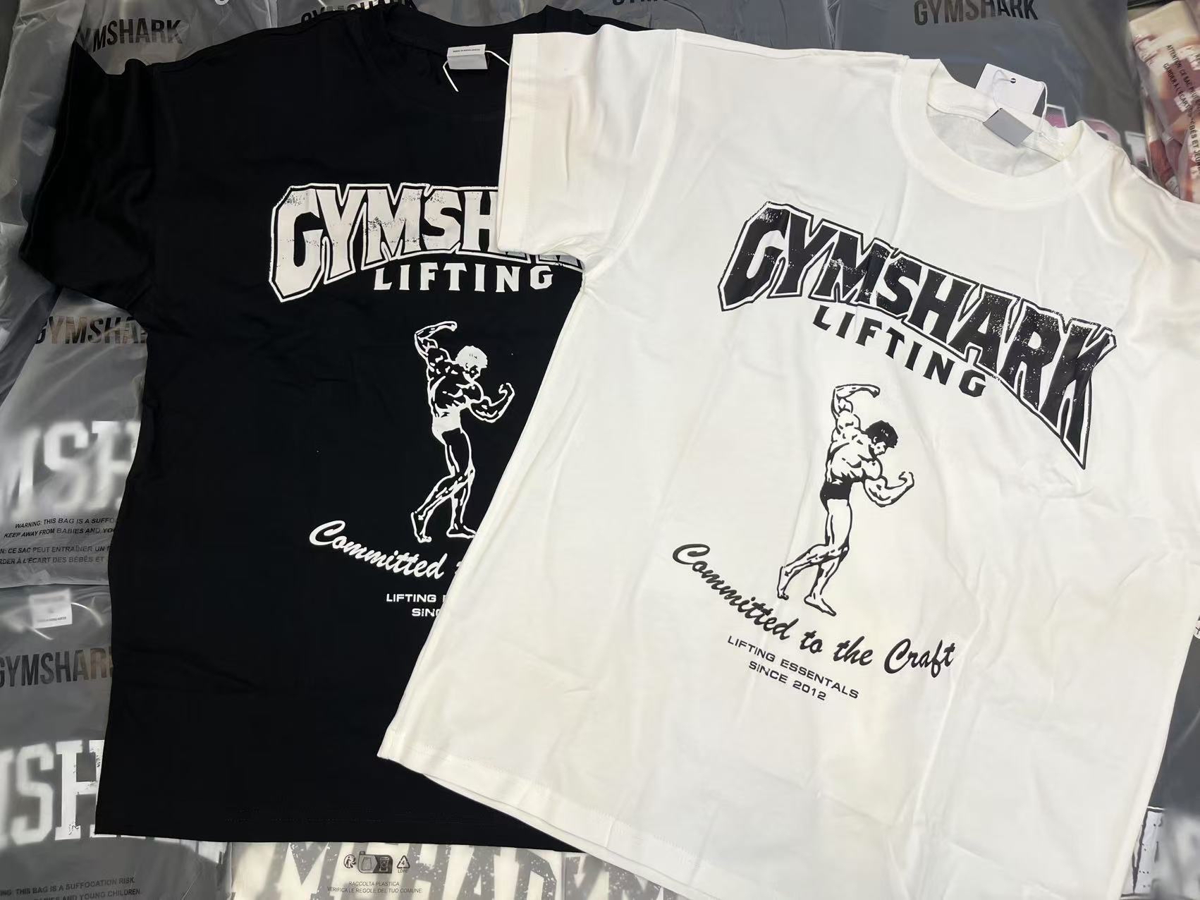 Gymshark 🦈Committed  to the Craft unisex T-Shirt - Black 