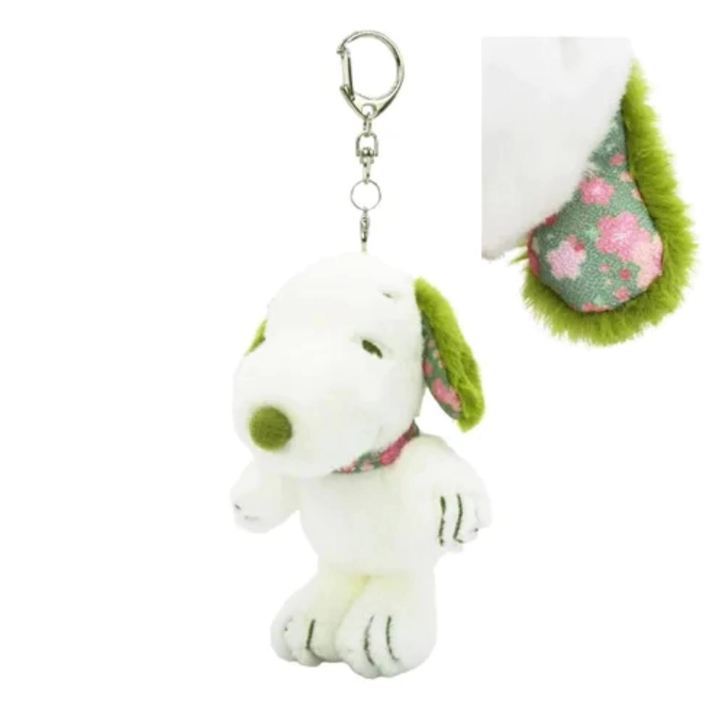 日本直送！Snoopy & Olaf 櫻花主題吊飾