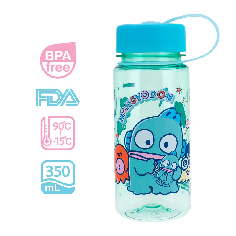 Hangyodon 350ml BPA Free Water Bottle 膠水樽