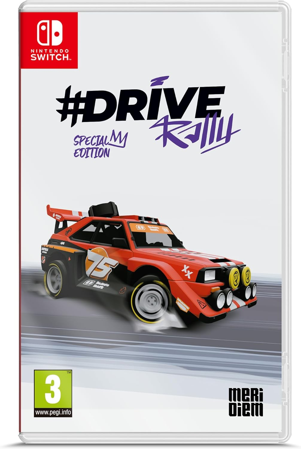 【預售 18/6】NS Drive Rally 特別版 / Drive Rally Special Edition 中/英/日文  (英文封面) PO0770