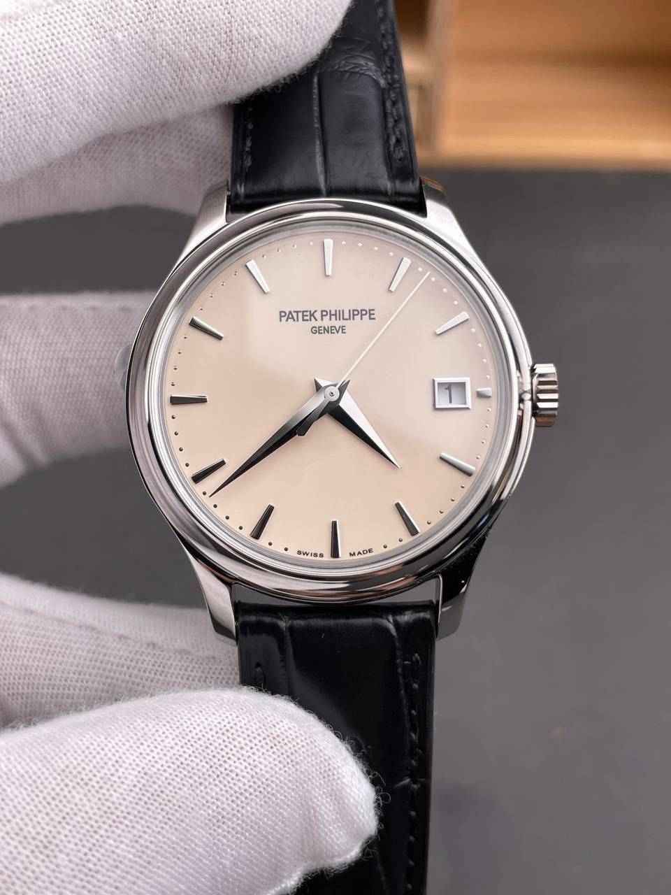 ⚜️百达古典 5227G将官盖白金款/39mm/324机😎