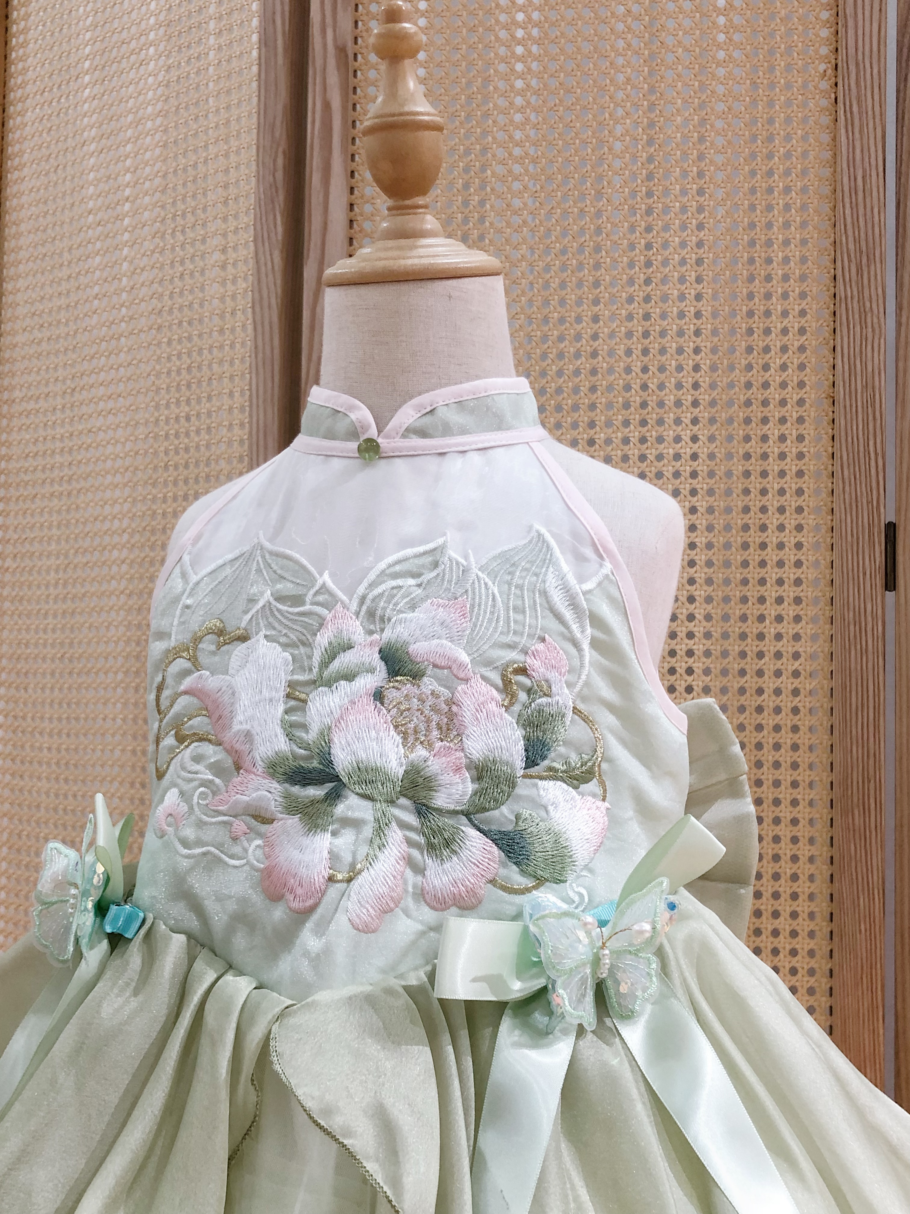 Jade Peony Lunar Dress