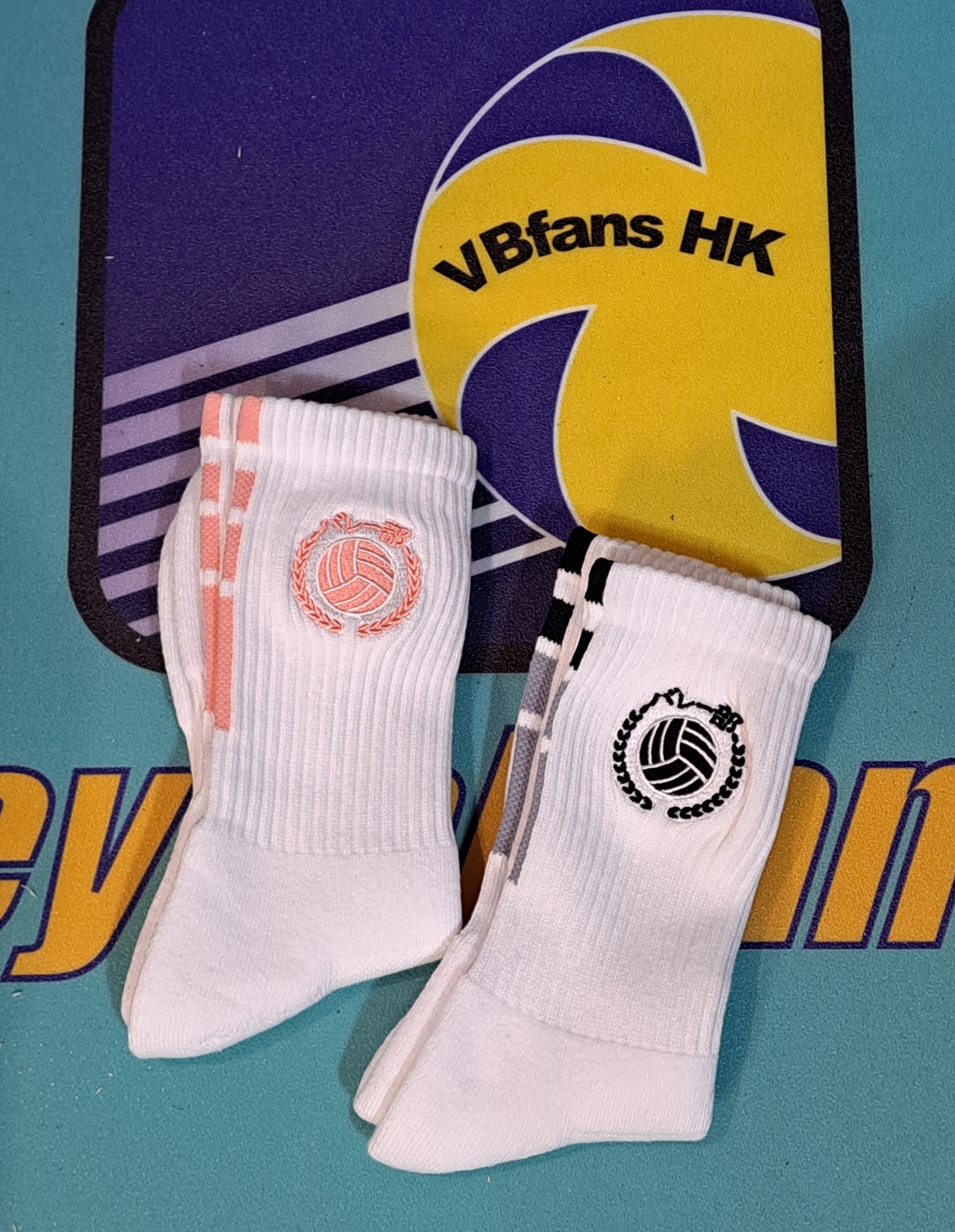 OH9 排球中筒襪 - 橄欖枝