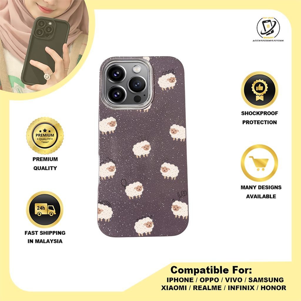 BLING CASE PHONE FOR IPHONE - DESIGN SHEEP A