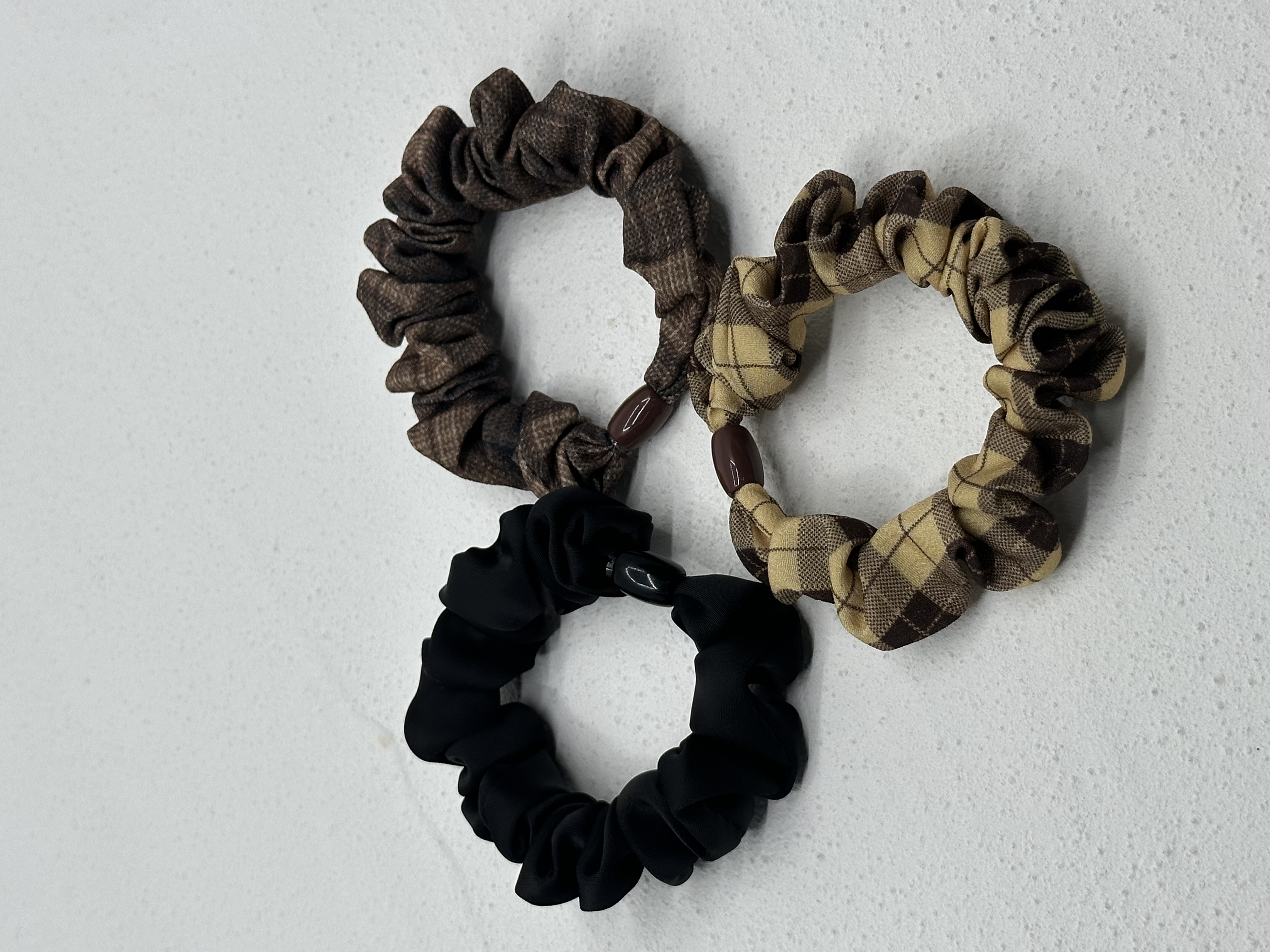 布髮圈（3條裝）/ Fabric Hair Tie 3-Piece Set