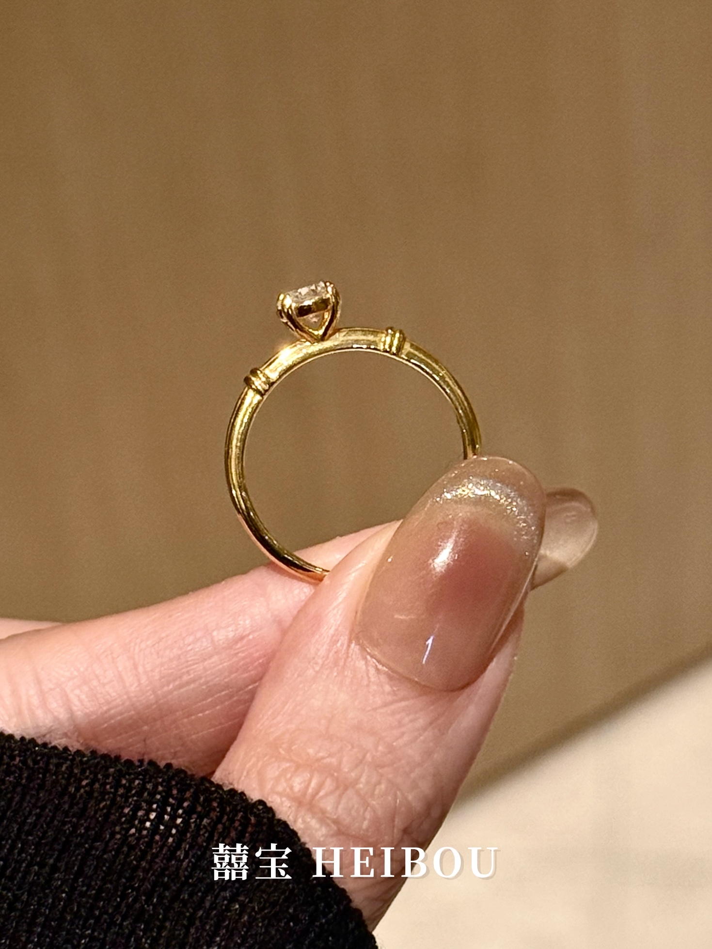 【6D镶嵌】鸽子蛋-戒指