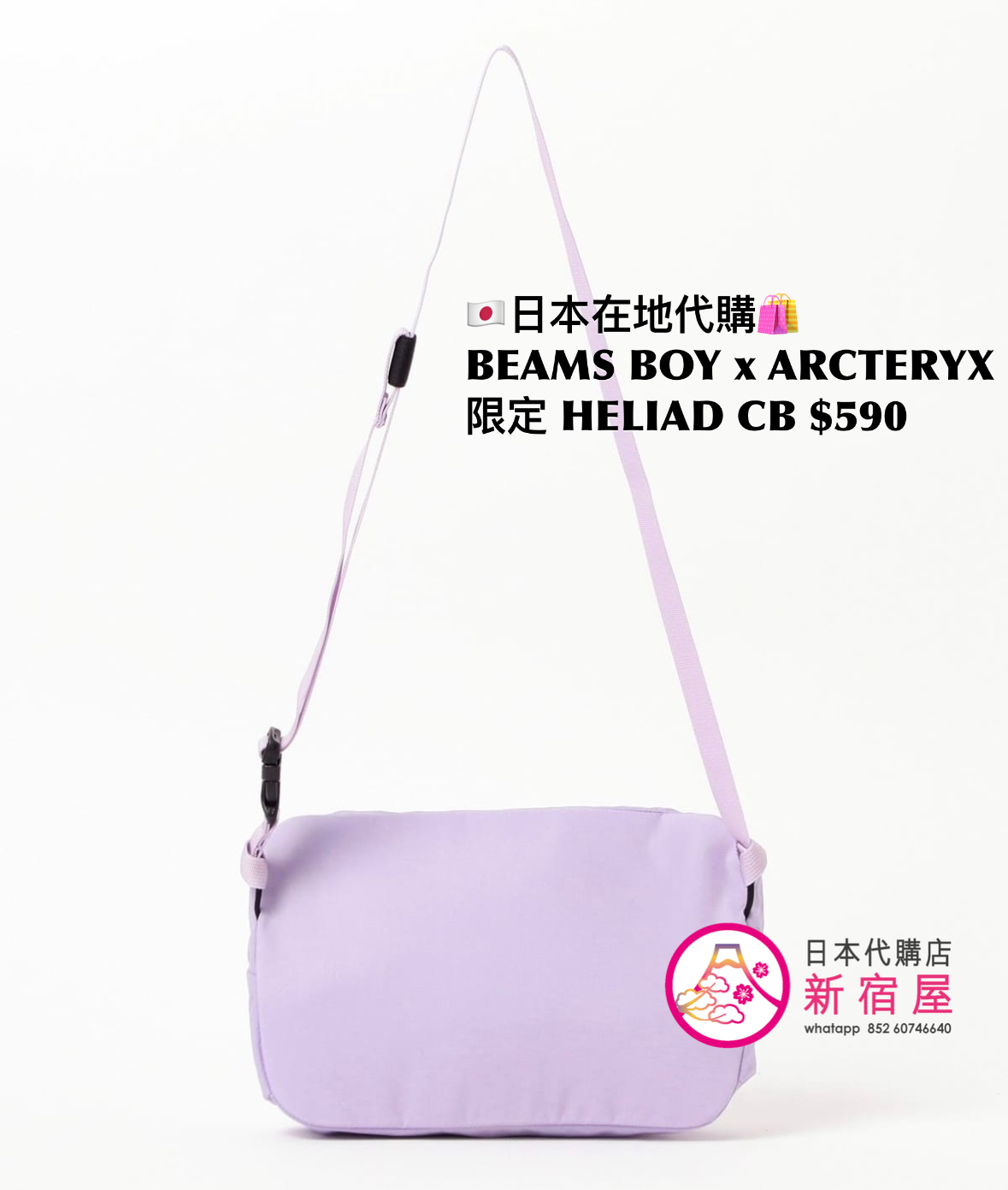 BEAMS BOY x ARCTERYX 限定 HALIAD CROSSBODY