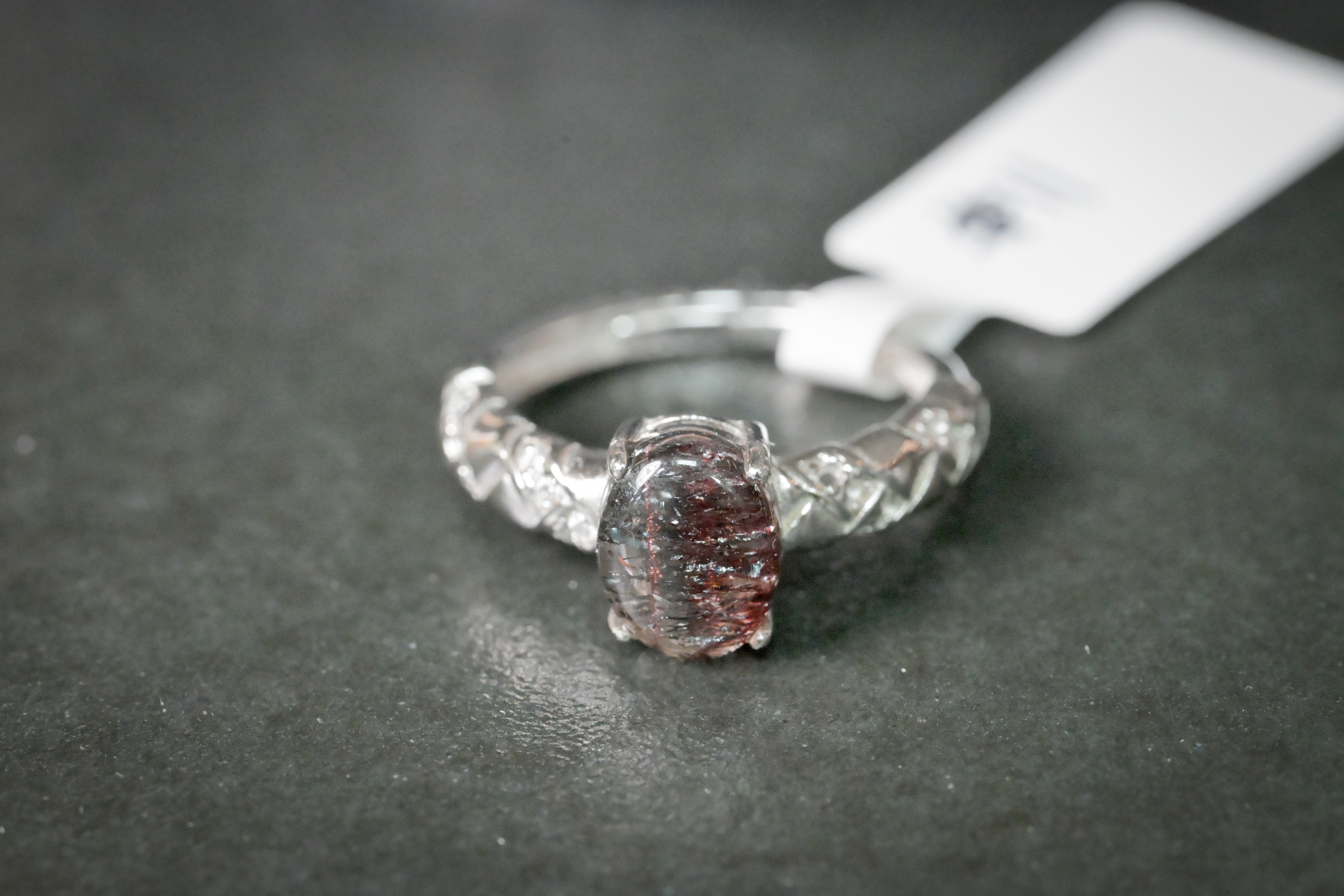 超七水晶純銀戒指 #011｜日信水晶 身心工房｜Super Seven Crystal Sterling Silver Ring #011