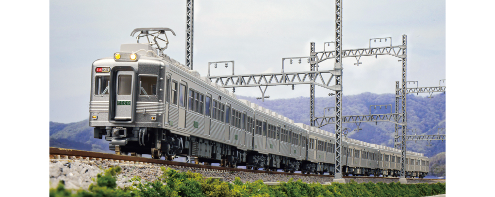 不銹鋼型南海電鉄6000系(無塗装) Kato N