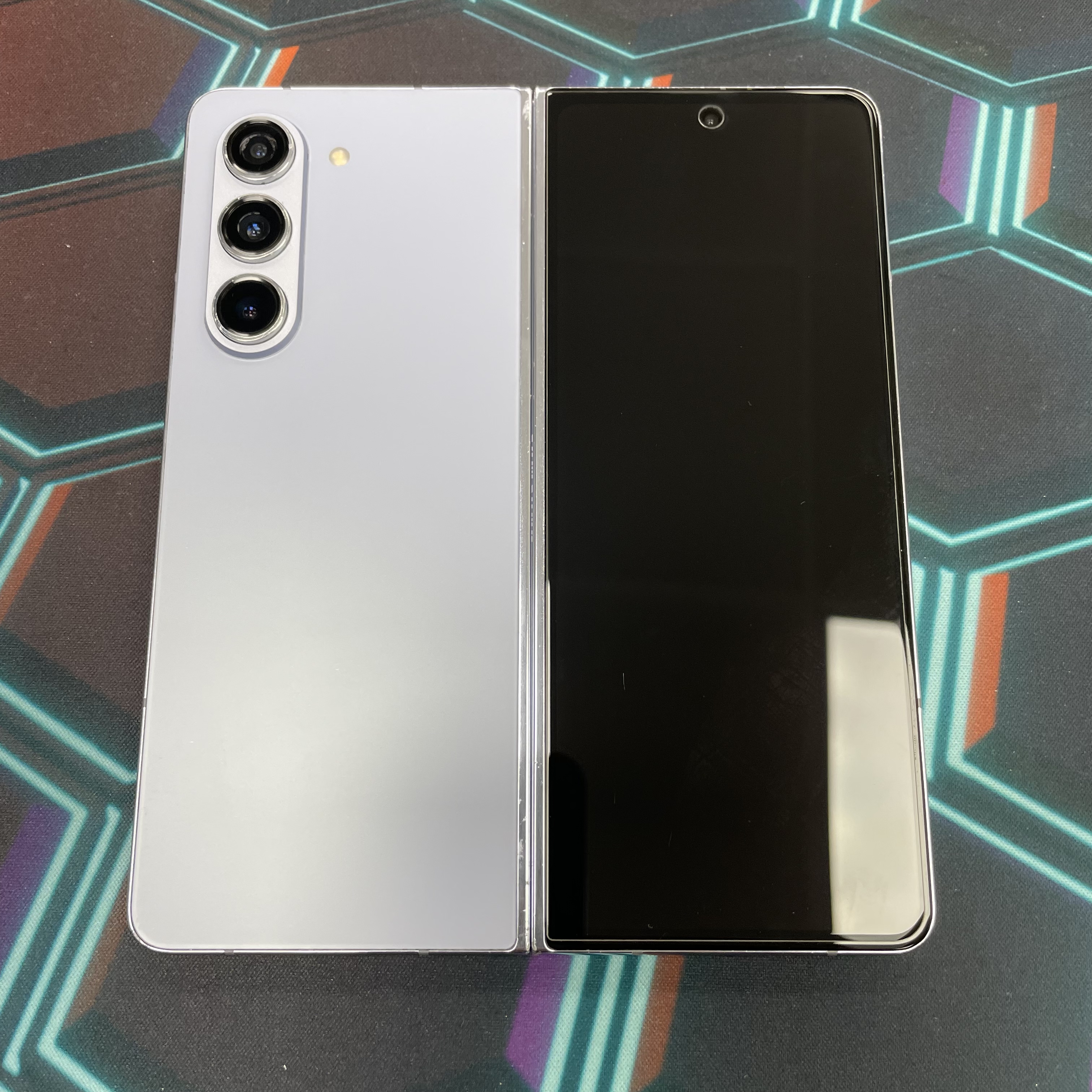 *6861 Galaxy Z Fold 5 超靚機 12+512GB 藍色 blue