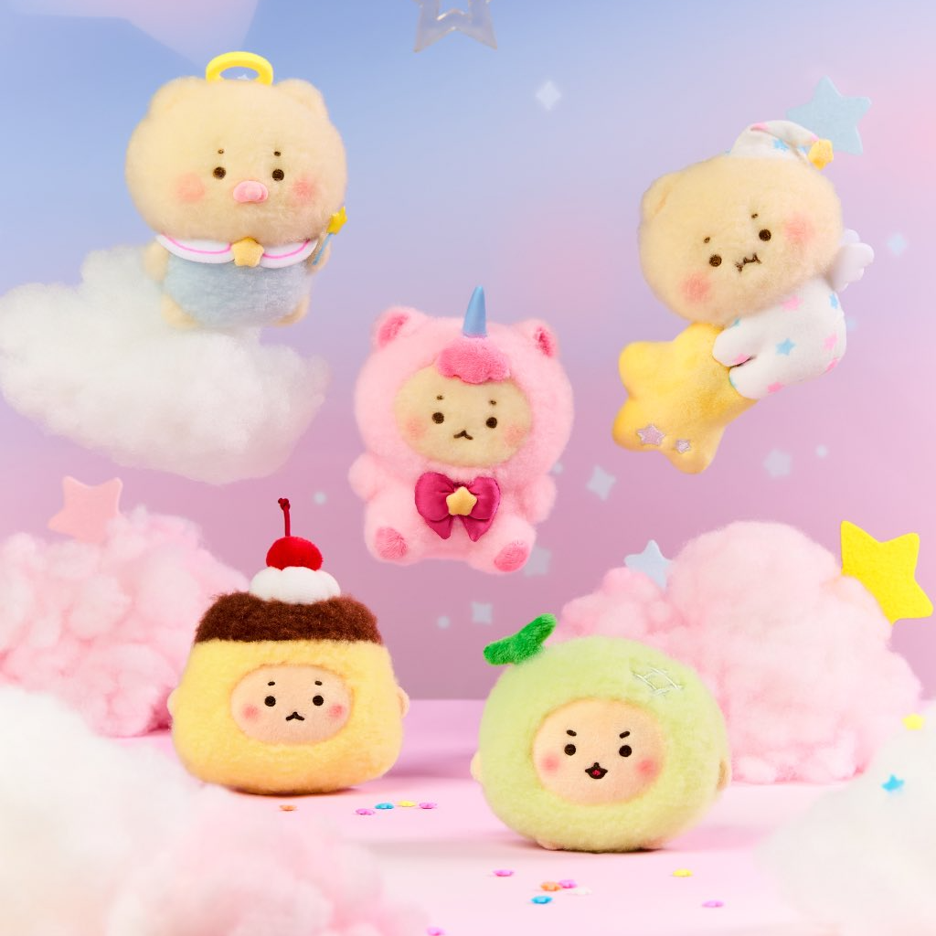 [망그러진곰 Manggom x OLIVE YOUNG] 公仔匙扣 (5款)