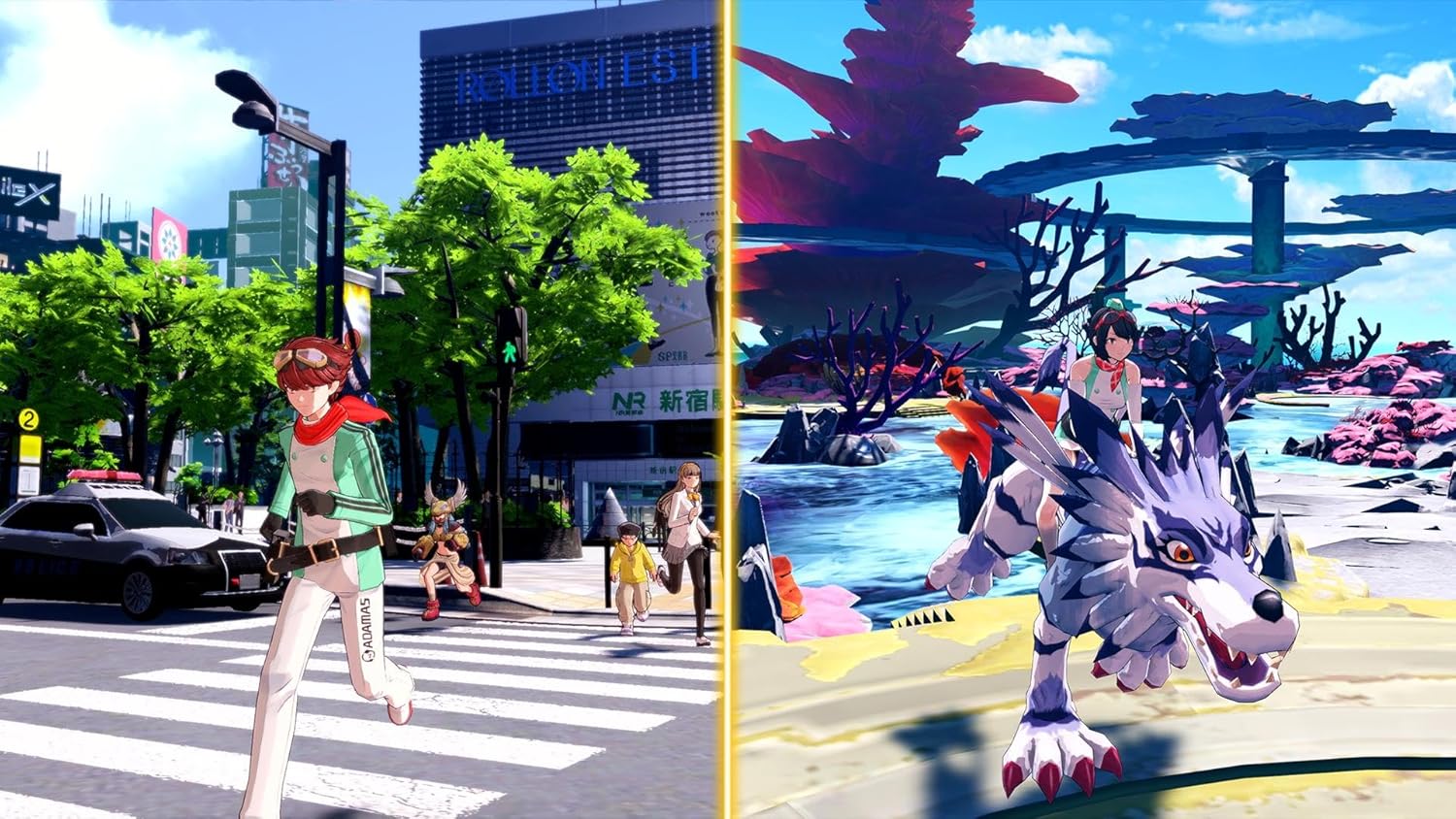 (預訂訂金 $100) (總價 $380) (行版連特典卡) (普通版) Nintendo Switch 數碼寶貝物語 時空異客 NS Digimon Story Time Stranger (中文字幕) 