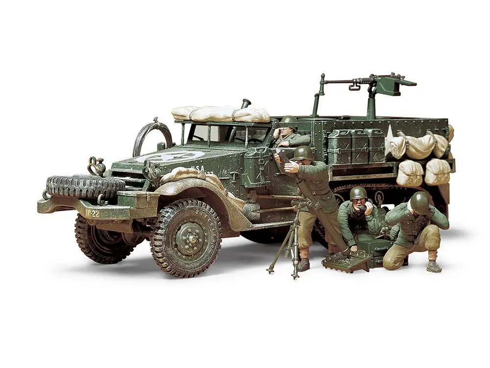1/35 U.S. Half track 81mm Mortar Carrier M21