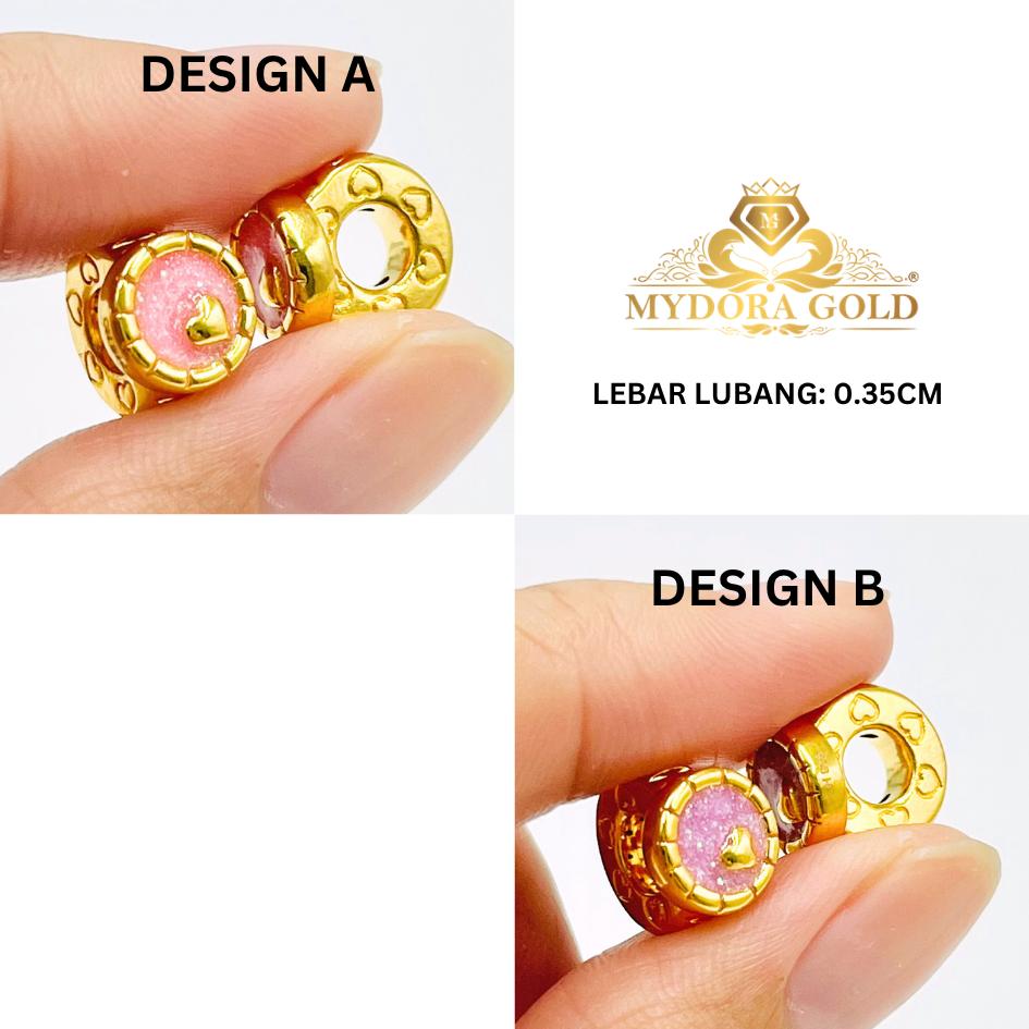 MYDORA Bead Stylish Lovie Ring (5G) l EMAS 916/22K