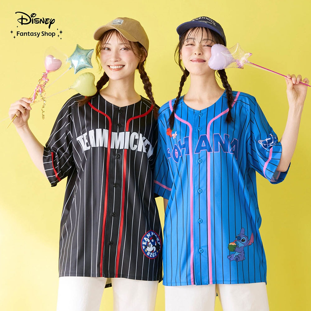 🆕【⭐訂購⭐】 🇯🇵日本直送 ❣️ #情侶裝❣️ #Disney 寬鬆版型 棒球衫［3款選］🌀 [ELGA-0076][260815]