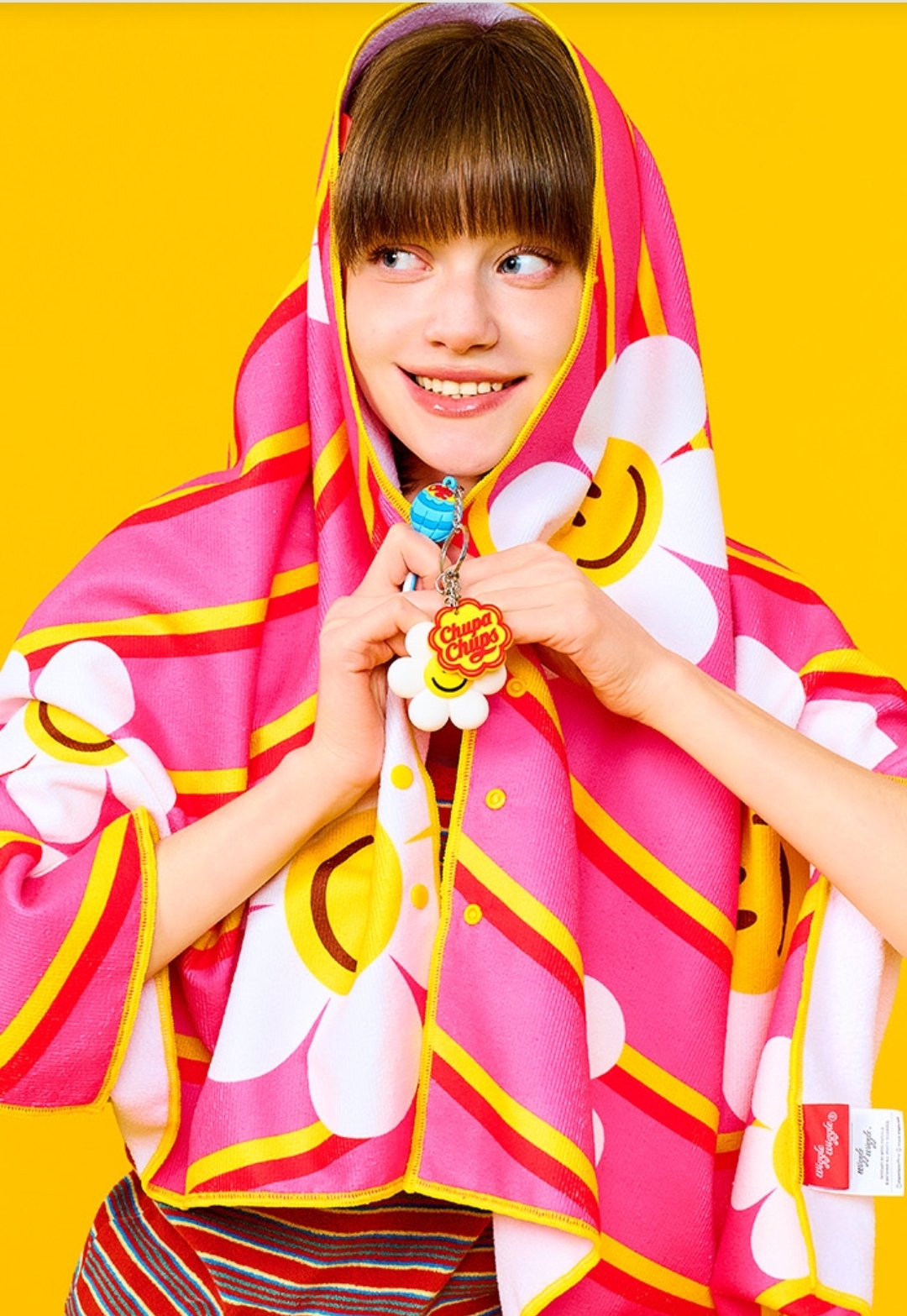 🍭 Wiggle Wiggle × Chupa Chups｜Beach Towel