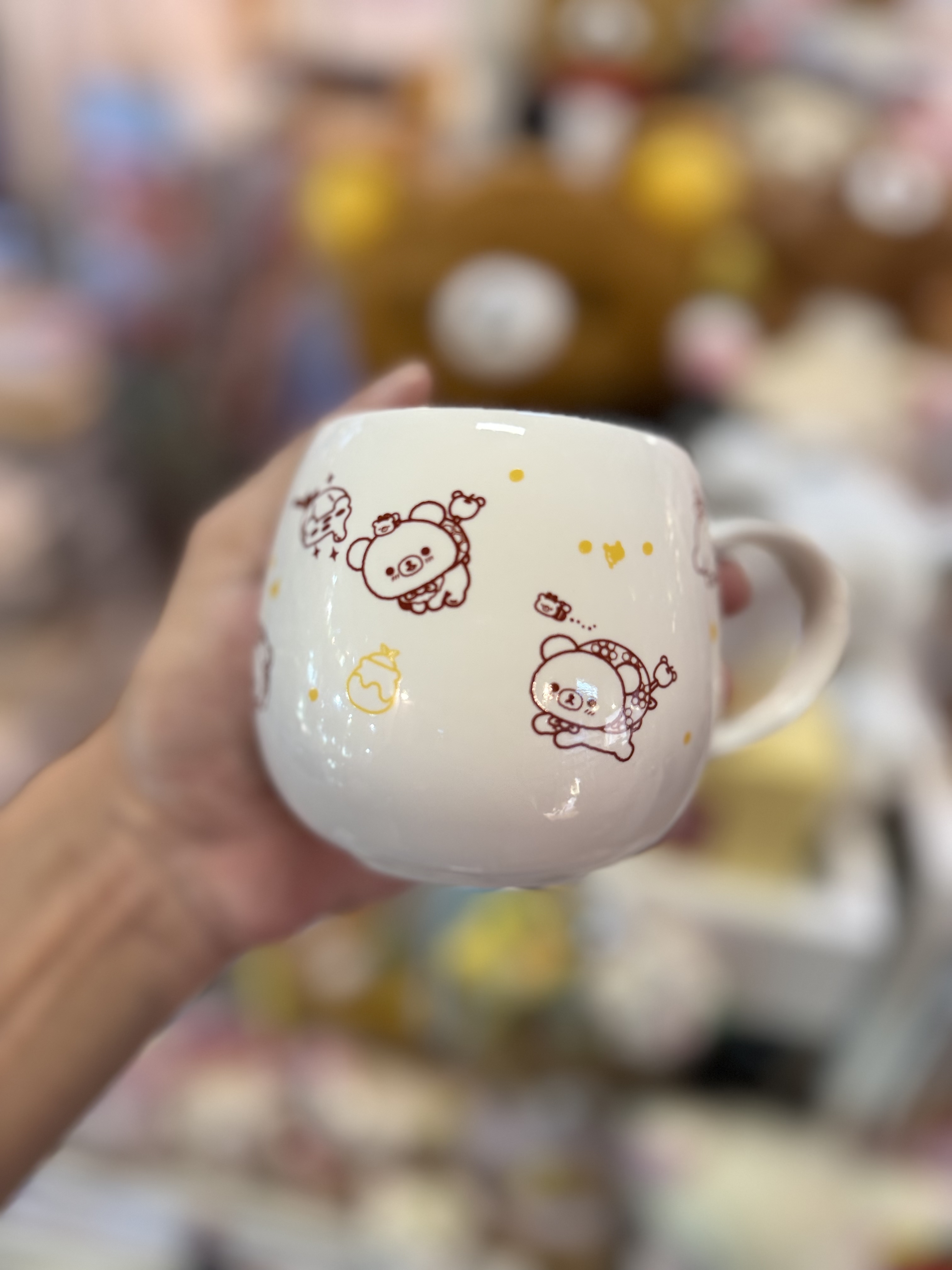 《現貨》全新日本專店限定 小熊10週年紀念陶瓷杯
