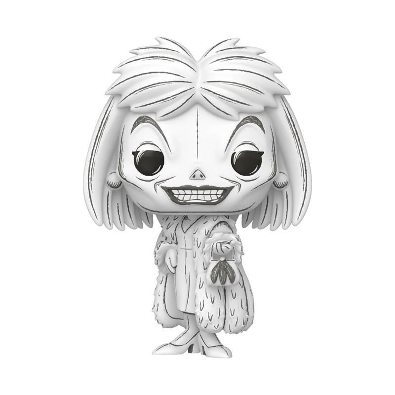 📦訂購 英國代購 Funko POP! Disney Cruella de Vil (Sketched Deco) Figure 庫伊拉 素描版 模型