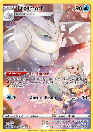 Pokmeon TCG Astral Radiance - Frosmoth-TG04/TG30
