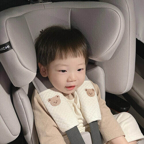 Dottodot 鑽石絎縫嬰兒車安全帶保護套