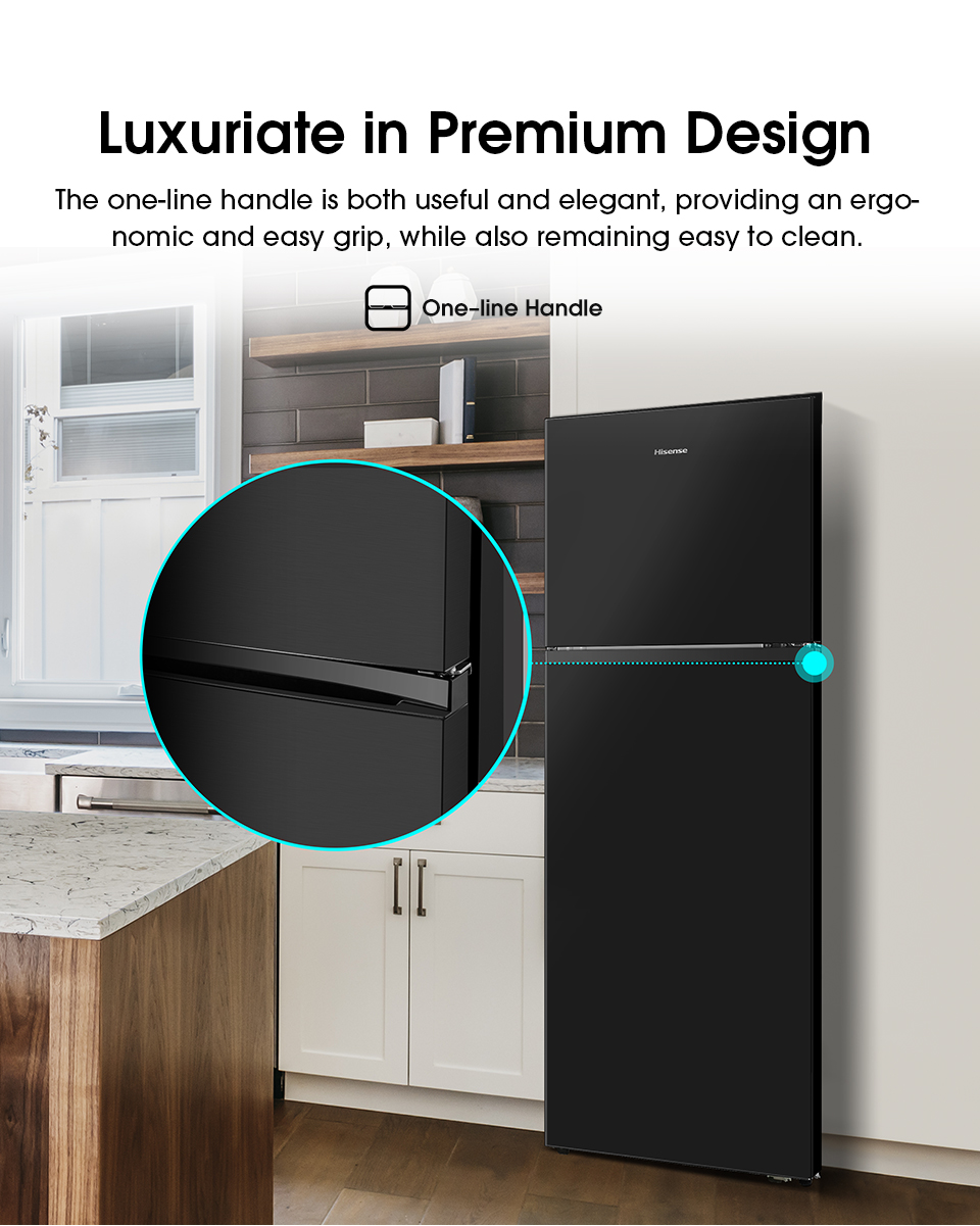 Hisense 320L Top Mount Inverter Refrigerator (RT328N4ABN1)