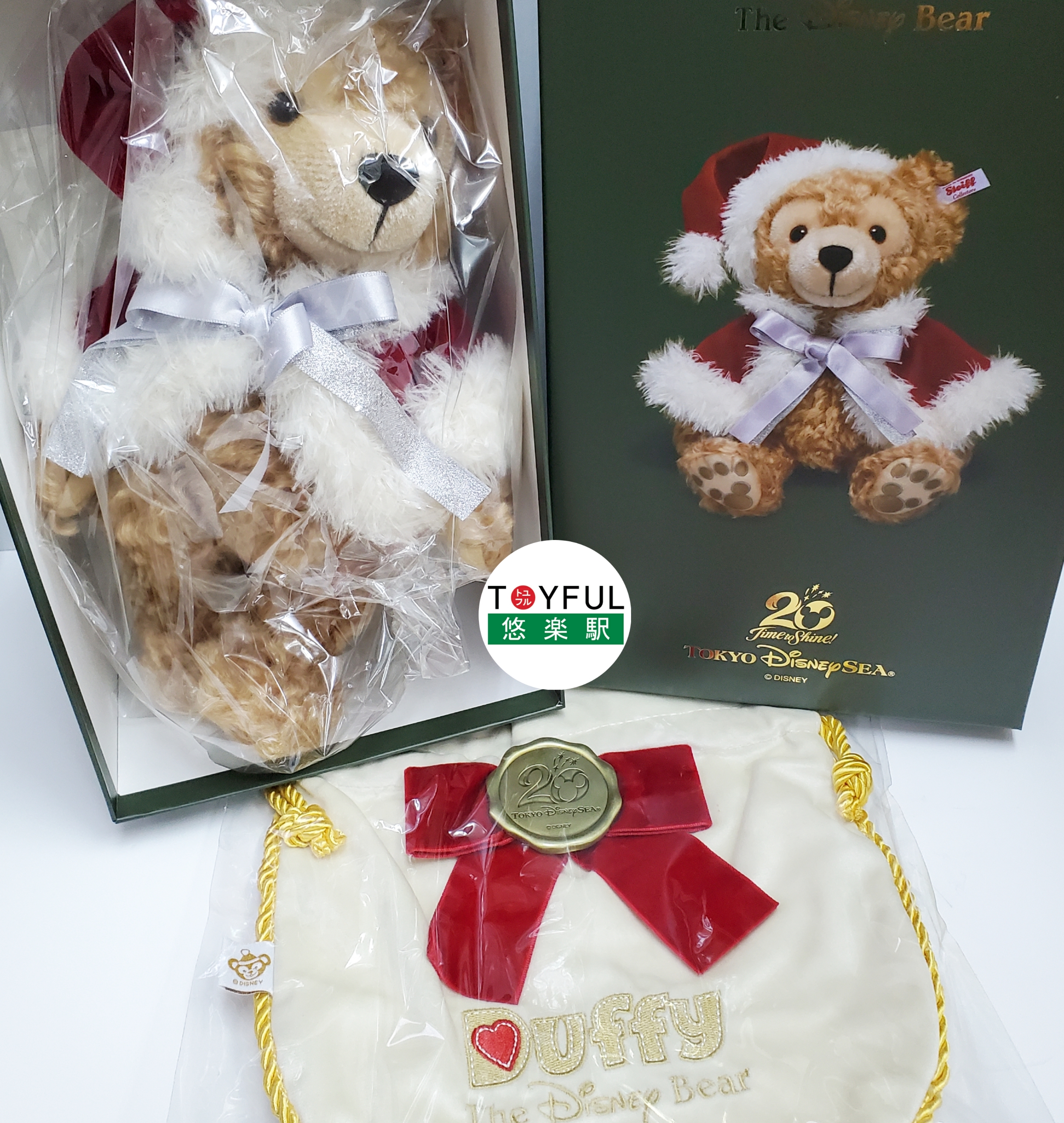 [現貨] [東京迪士尼] DUFFY x Steiff 限量聖誕公仔  {TF211104}