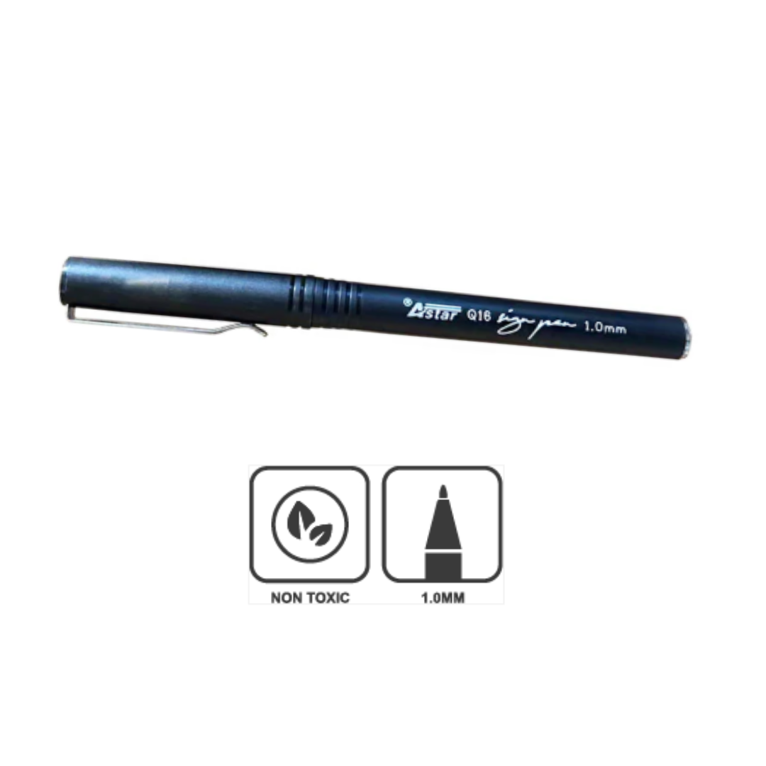 ASTAR Q16 Gel Ink Sign Pen 1.0mm - Black