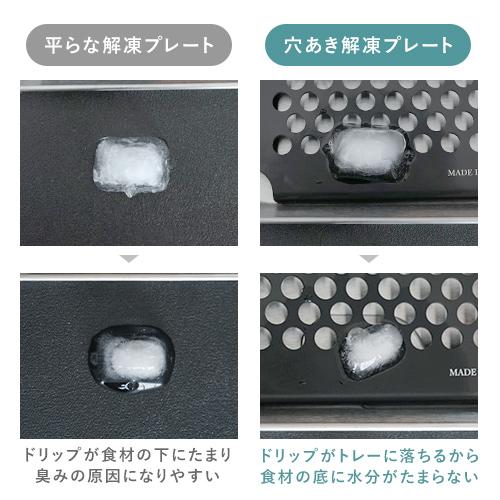 🔥🔥【日本製《關川鋼販》燕三条急凍食材隔汁雙層快速解凍盤】