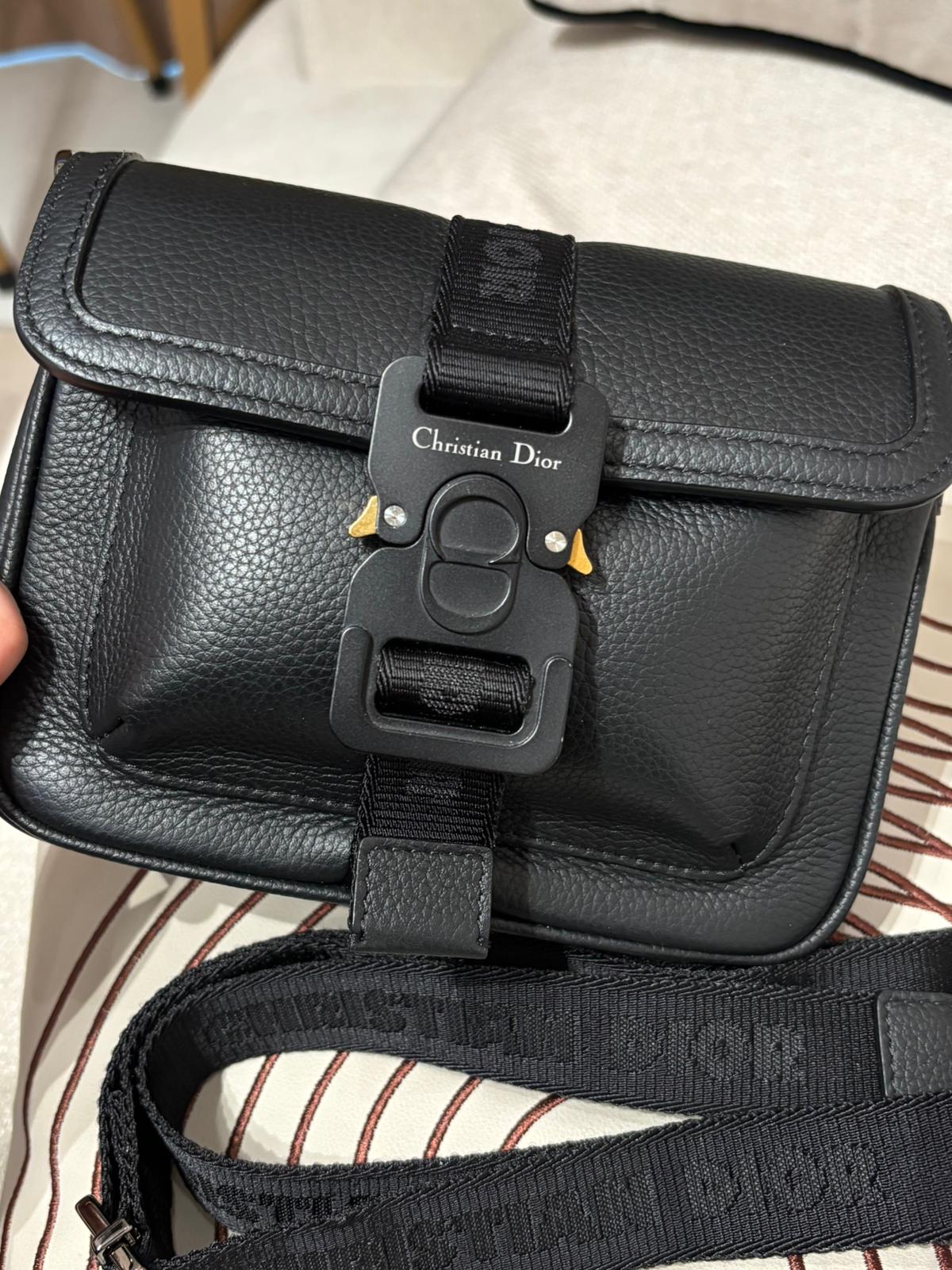 Dior Gallop mini Shoulder Bag Grained calfskin 100%Authentic, 98%New ✅Dust bag ✅Box