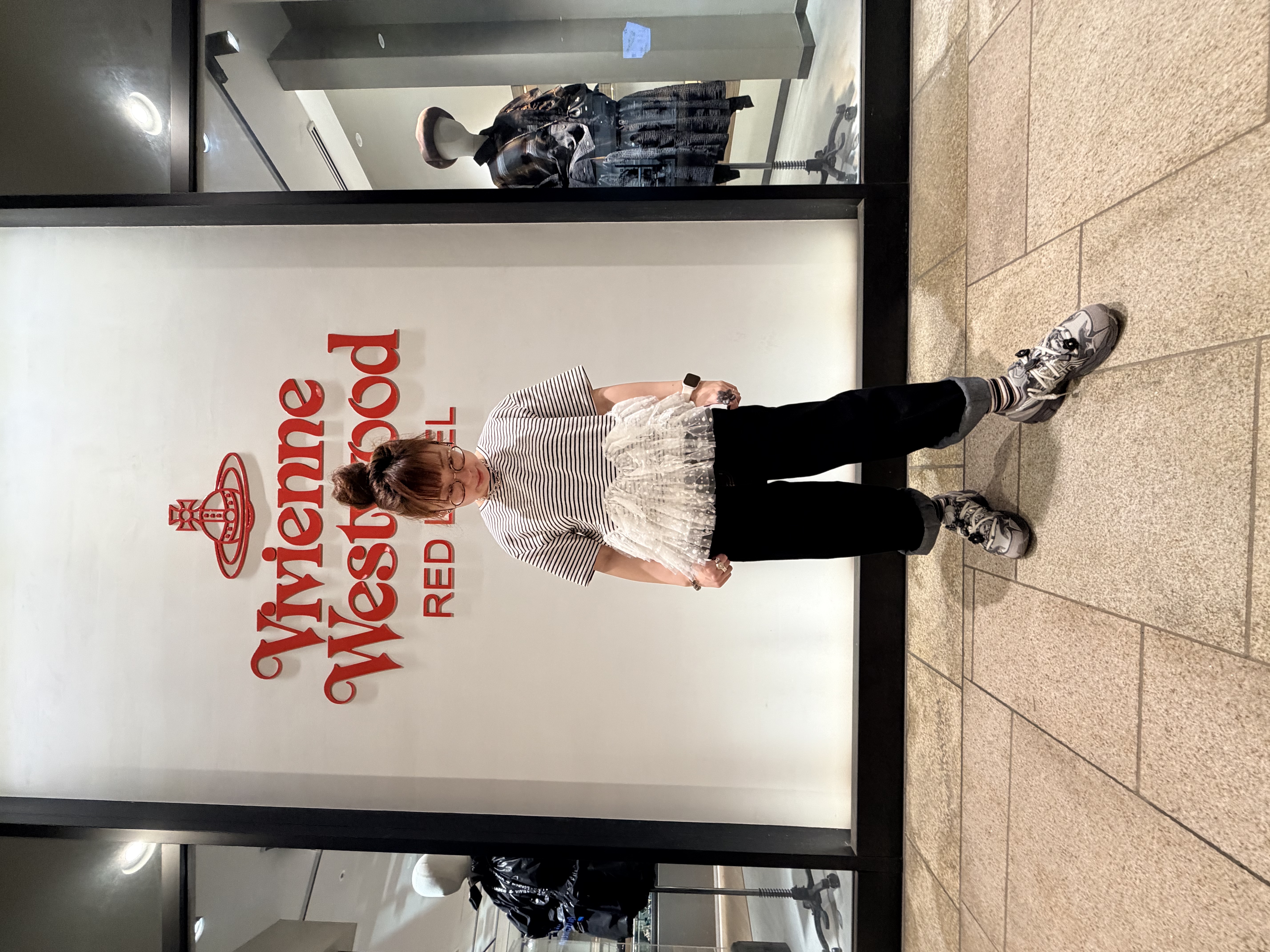 日本拼款波點衫