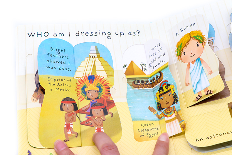 Usborne First Questions and Answers系列翻翻書Why should I get dressed 為什麼我要穿上衣服