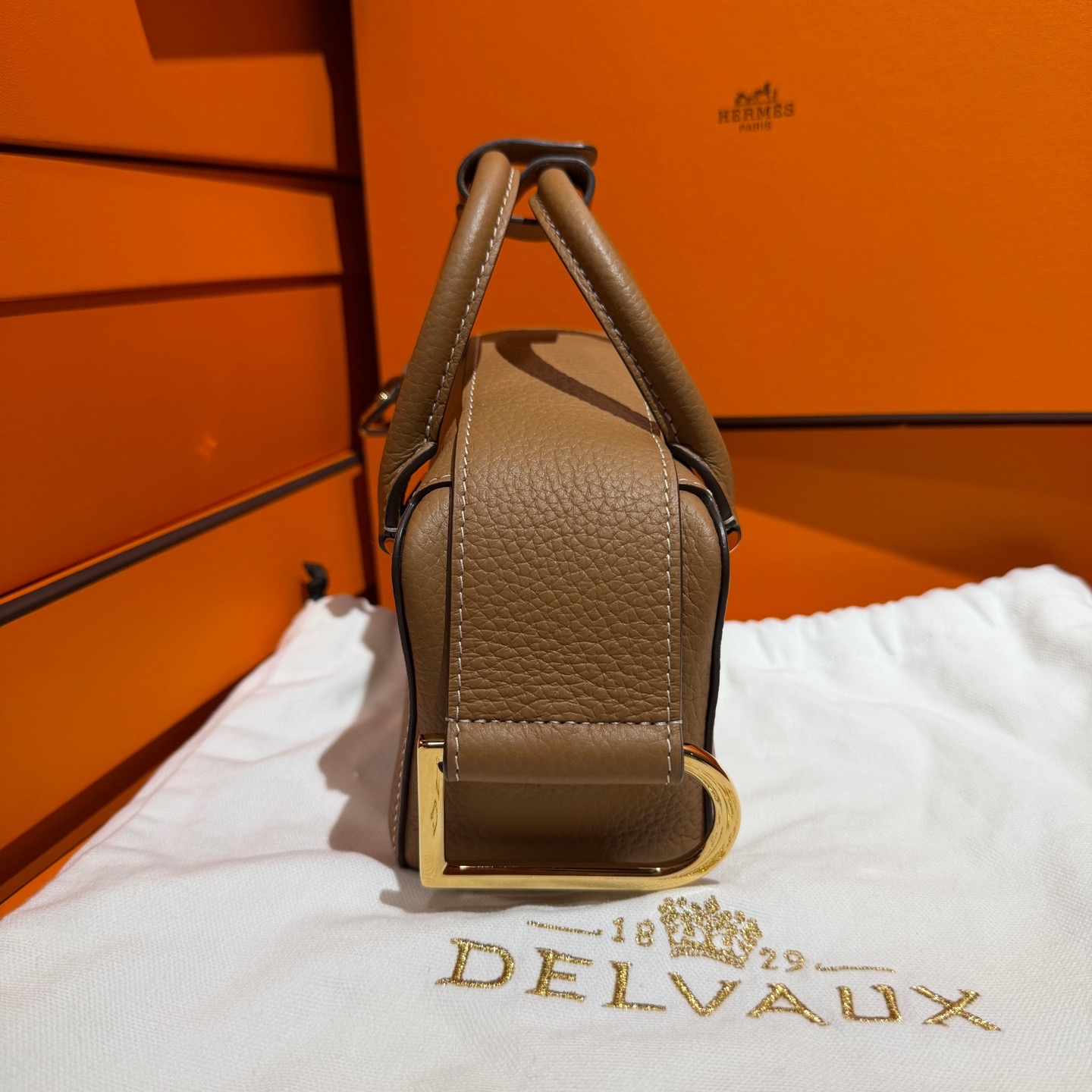 Pre owned Delvaux Cool Box mini 