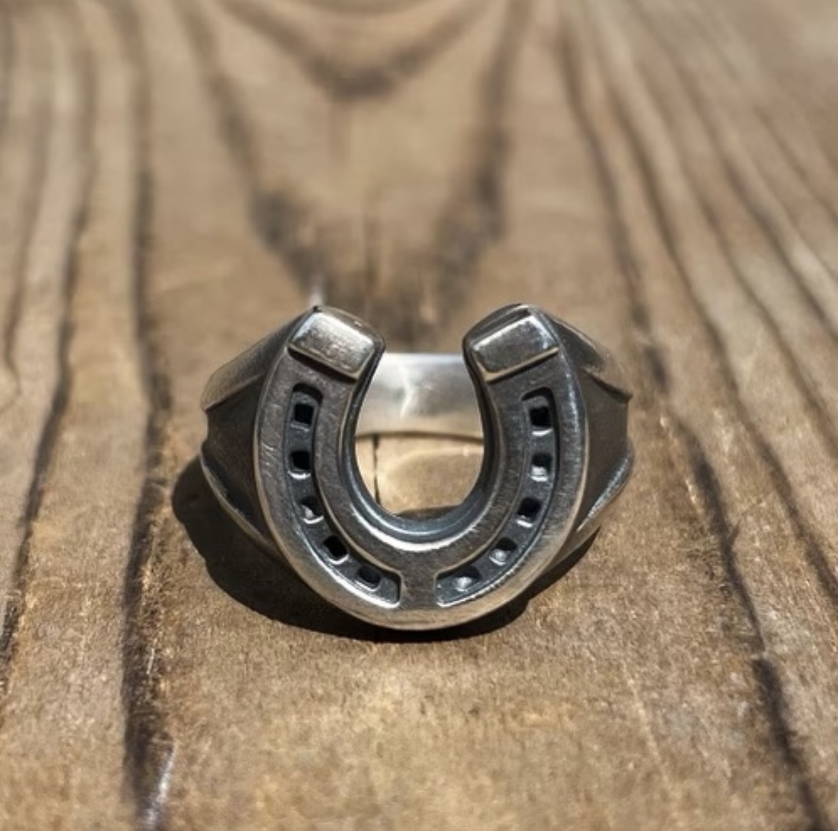  Vantique HORSE RING VINTAGE STYLE