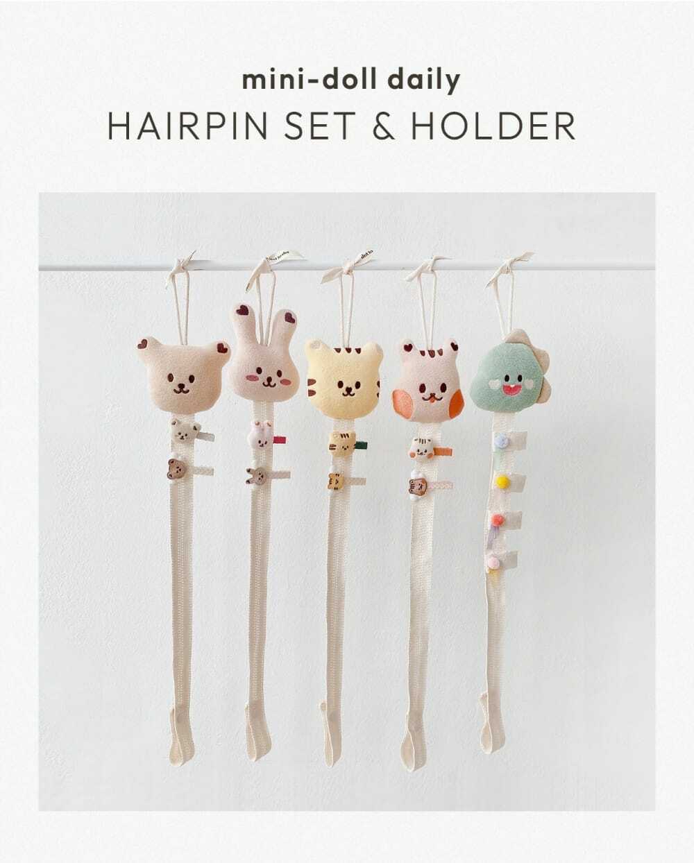 Dottodot 公仔頭髮夾掛帶