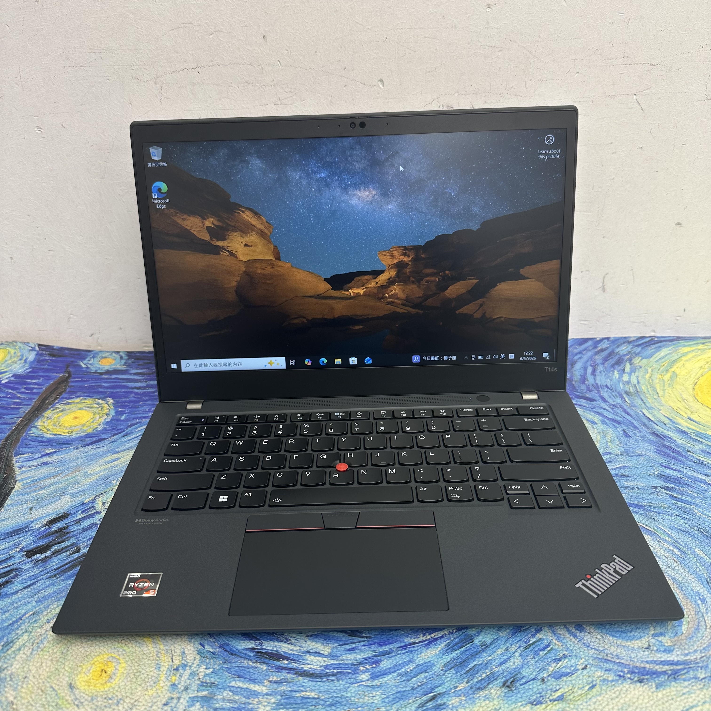Lenovo ThinkPad T14s AMD Ryzen 5 Pro 5650U/16GB Ram/256GB SSD/1080p/ 8秒開機/WIFI 6⚡️/ Laptop / Notebook / Ultrabook / Win10 / Win11 / Office / Work / Netflix / YouTube / Movie / Zoom