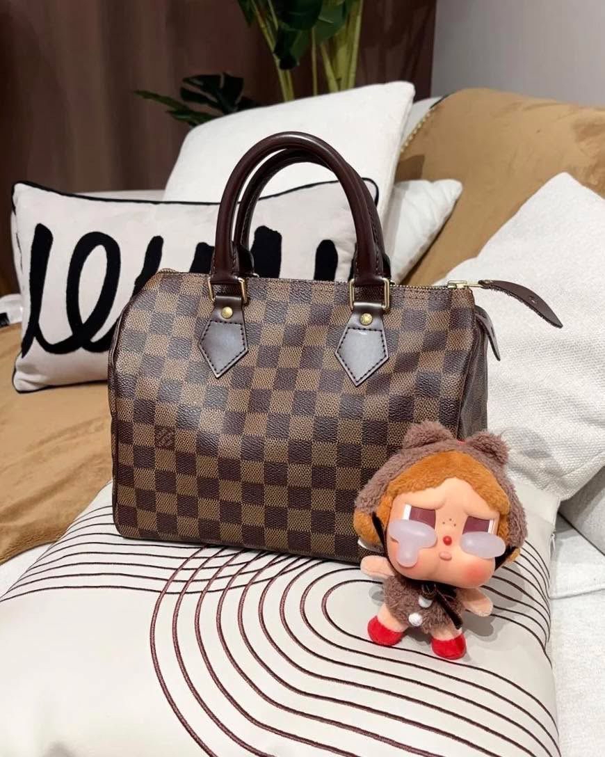 LV Speedy 25 Damier 100%Authentic, 98%New ✅Dust bag