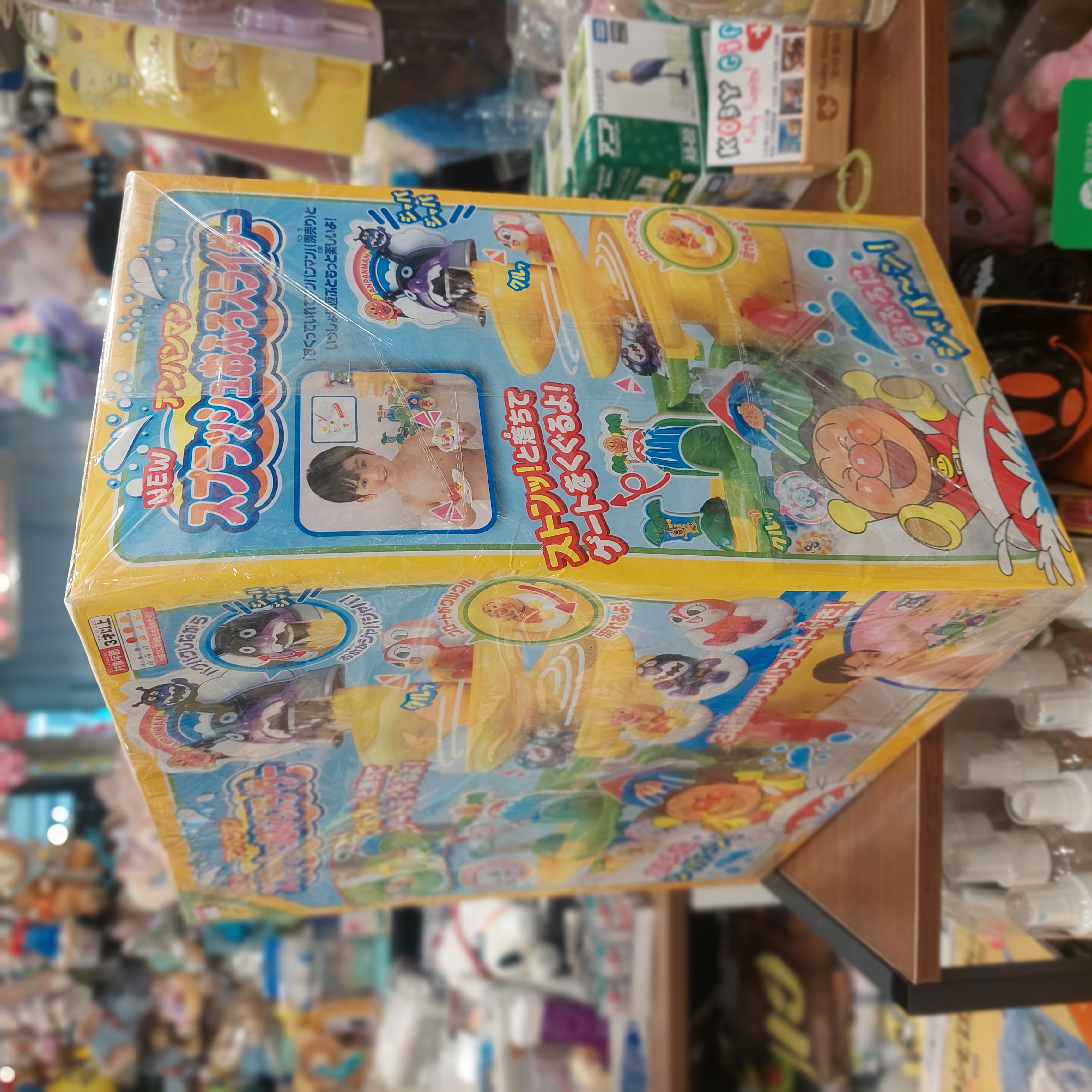 原裝日本 Apanman 麵包超人 玩水滑梯 玩具套裝