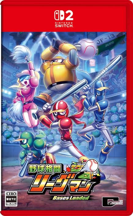【預售 10/ 10】SW2  棒球殺手 League Man - Bases Loaded  日文: 其他語言尚未公佈   ( 日文封面 ) XLMS7659