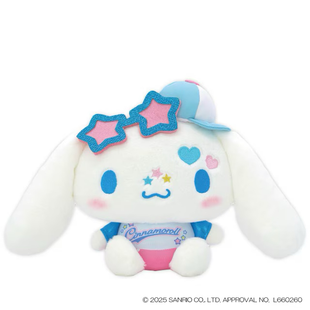 🎀【預訂】Sanrio Y2K 活力 cap帽造型公仔 - Cinnamoroll