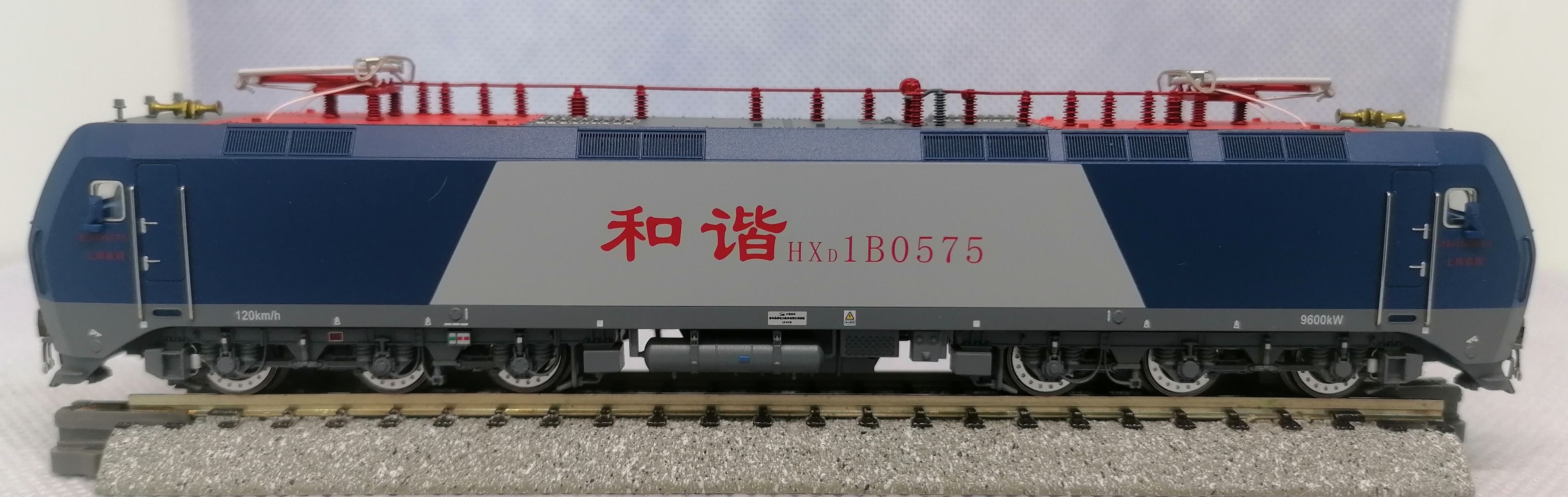 HXD1B中國長鳴N比例和諧電1B火車模型