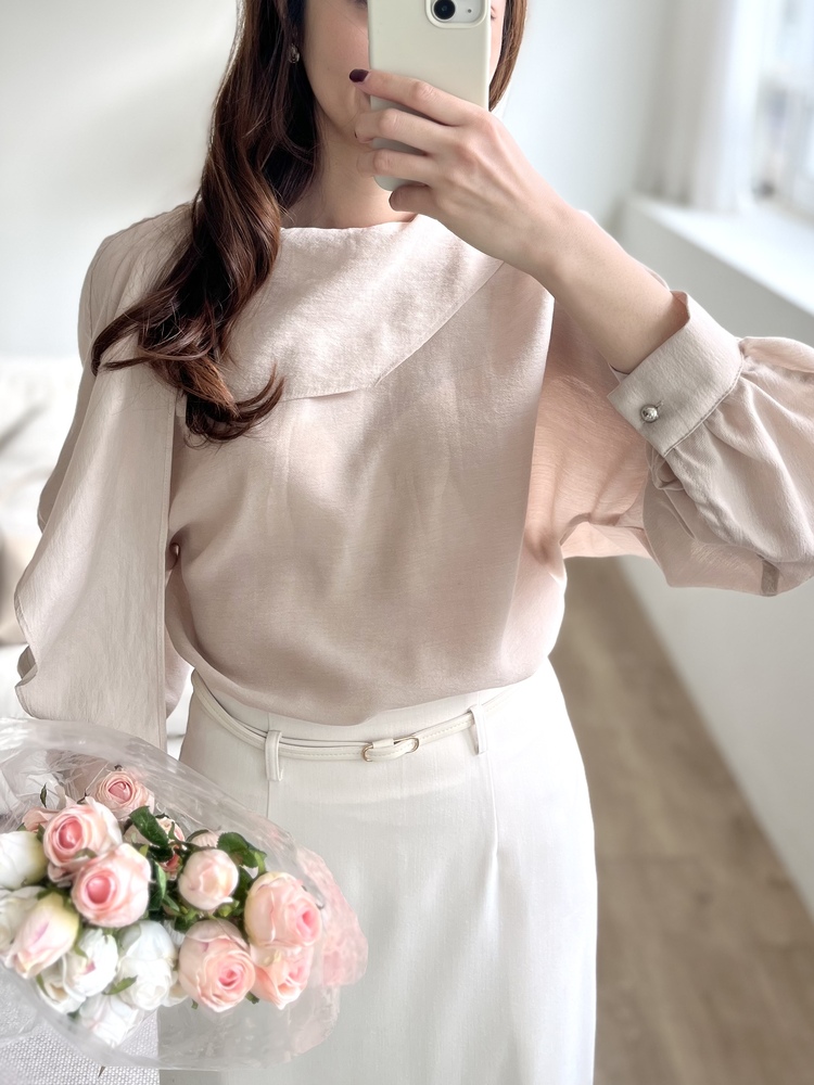 Atelier Belted Skirt (Ivory)