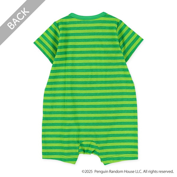 🇯🇵預訂 日本直送🇯🇵好餓的毛毛蟲印花條紋純棉短袖連身服