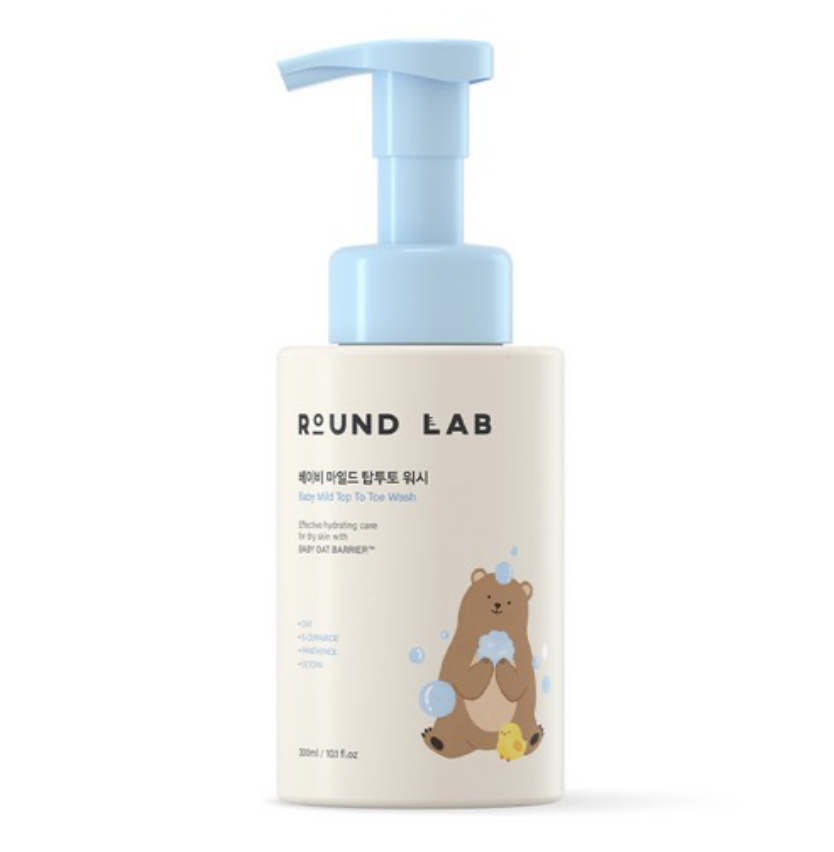 韓國 Round Lab 嬰兒溫和 洗髮沐浴 二合一 300ml｜Baby Mild Top to Toe Wash