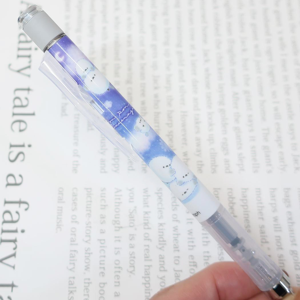 現貨｜北海道雪之妖精 銀喉長尾山雀 日本製 TOMBOW 蜻蜓牌 MONO graph 0.5mm 鉛芯筆 (228375)