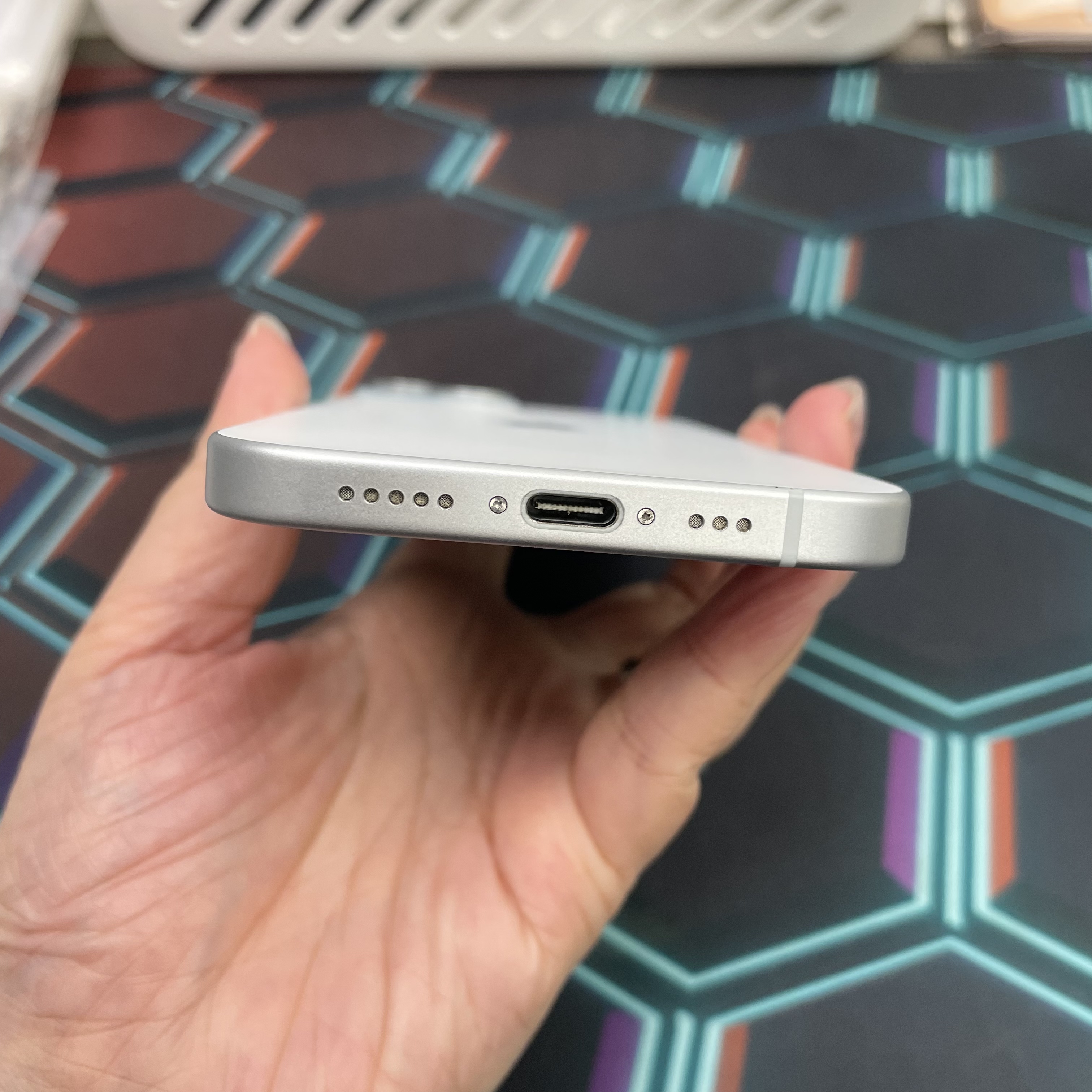 *7694 15 完美機 512GB 電100 藍色 blue