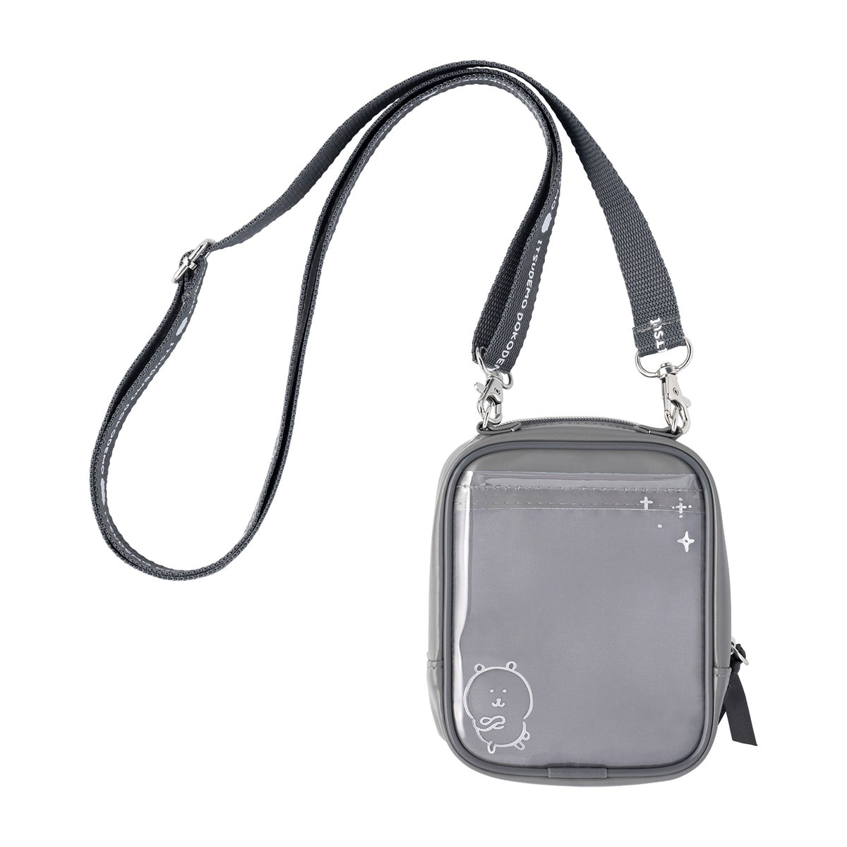 日本 nagano market joke bear 痛袋 公仔收納包 斜預小袋