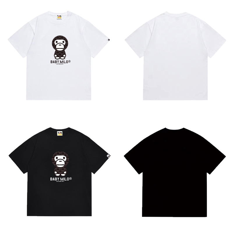 BAPE College Monogram Baby Milo Tee
